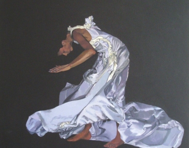 ' Bend ’ // Acrylic on Canvas // 90 x 90cm // SOLD
