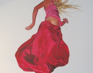 ' Twist ’ // Mixed Media // 100 x 100cm // SOLD