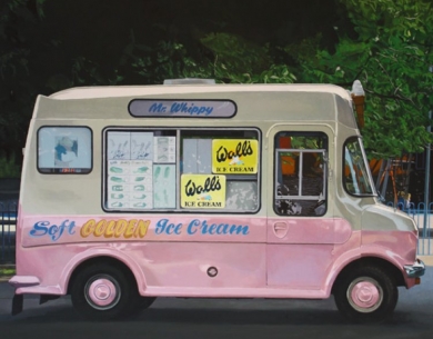 ' Mr Whippy ’ // Acrylic on Canvas // 91 x 77cm // SOLD